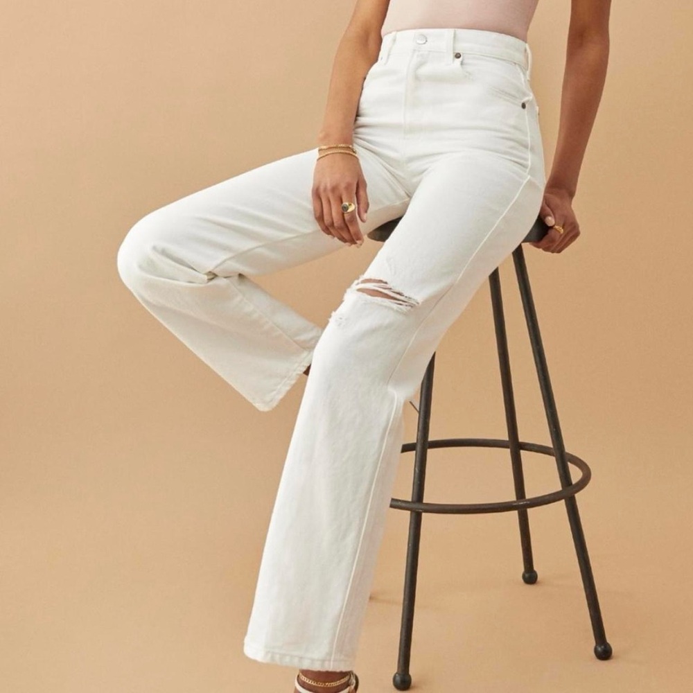 Reformation Cowboy High Rise Straight Jeans